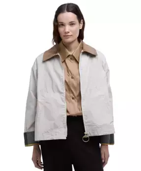 Женская дождевик A-силуэта Catlin Barbour, слоновая кость/кремовый