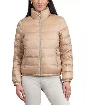 Женская двусторонняя складная куртка Michael Michael Kors, цвет Bone/Buff