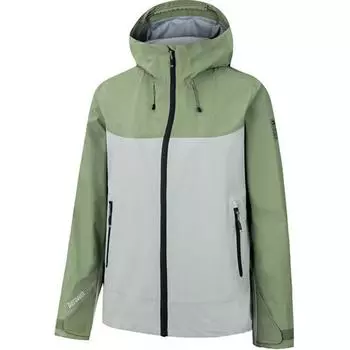 Женская дышащая ветровка Anta Outdoor Collection, цвет жемчужно-серый/рудно-зеленый