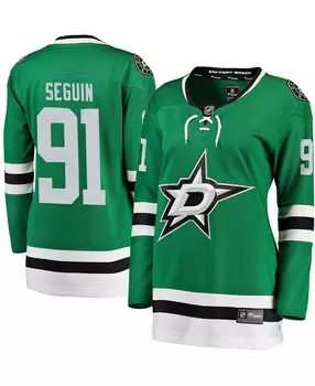 Женская джерси Tyler Seguin Green Home Breakaway Player Fanatics, зеленый