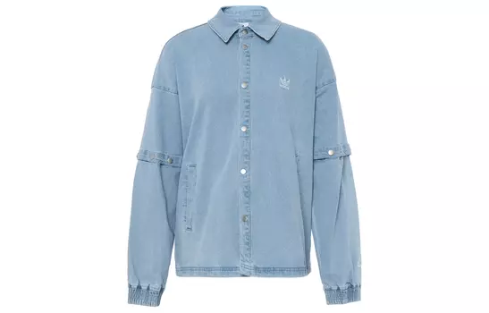 Женская джинсовая куртка Adidas Originals, цвет Gray/Blue