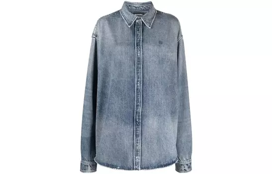 Женская джинсовая куртка Balenciaga, синий