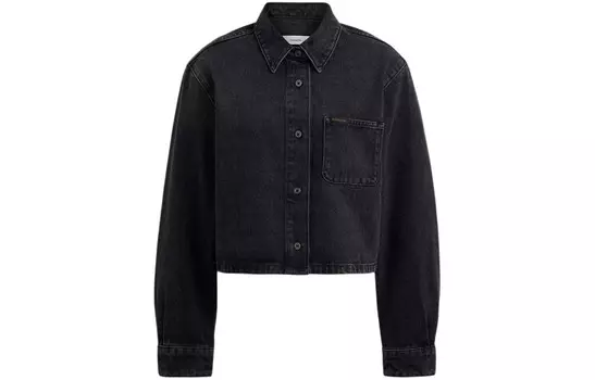 Женская джинсовая куртка COACH, цвет Black