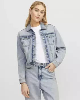 Женская джинсовая куртка Jack & Jones, голубой