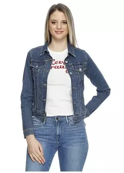 Женская джинсовая куртка Neon Navy Blue 29945-0014 Levis, темно-синий