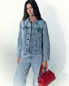 Женская джинсовая куртка Tintoretto, лазурный