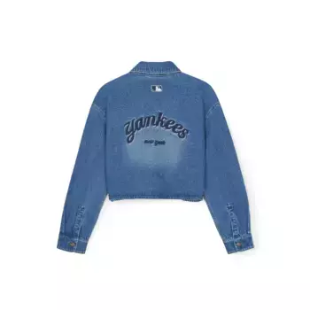 Женская джинсовая куртка Varsity Blue Mlb