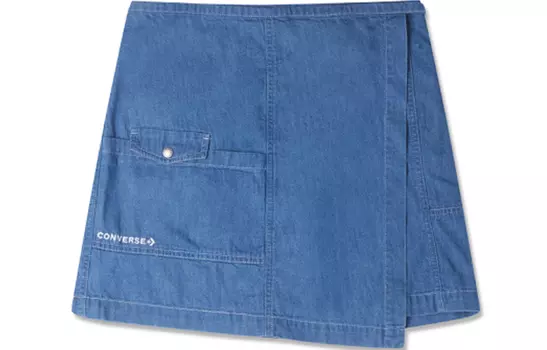 Женская джинсовая юбка Converse, цвет Blue