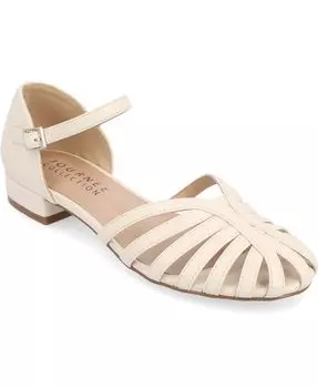 Женская Джоанна Флэт Journee Collection, цвет Beige