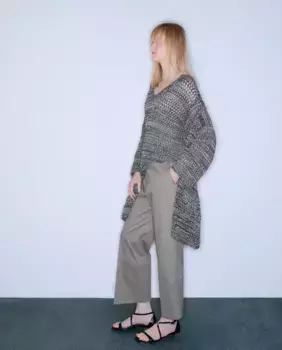 Женская фантазийная трикотажная куртка Woman Limited El Corte Ingls, зеленый