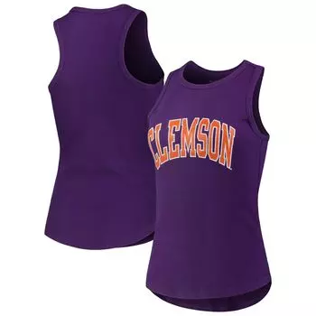 Женская фиолетовая майка Clemson Tigers Adrienne