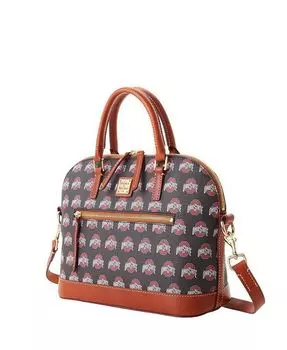 Женская фирменная сумка-саквояж на молнии штата Огайо Buckeyes Dooney & Bourke, мультиколор