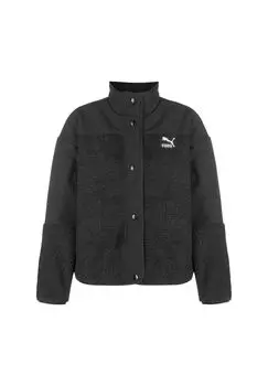Женская флисовая куртка Classics Sherpa PUMA, черный