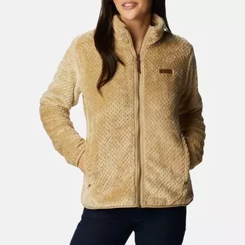 Женская флисовая куртка Fire Side II из шерпы Columbia, бежевый
