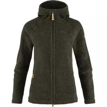 Женская флисовая куртка Kaitum Fjallraven, оливковый