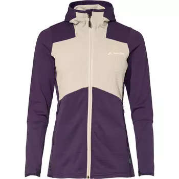 Женская флисовая куртка Monviso Hoodie Grid Vaude, фиолетовый