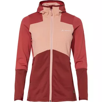 Женская флисовая куртка Monviso Hoodie Grid Vaude, красный