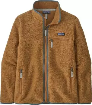 Женская флисовая куртка Patagonia в стиле ретро с ворсом