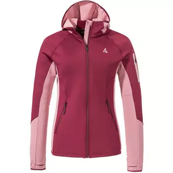 Женская флисовая куртка с капюшоном Lodron Schffel, фиолетовый