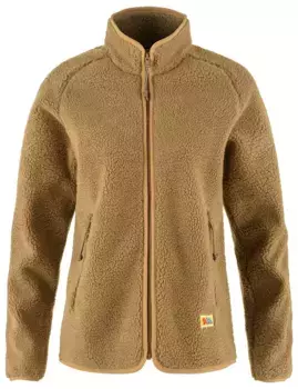 Женская флисовая куртка с ворсом на каждый день Fjallraven, цвет Buckwheat Brown