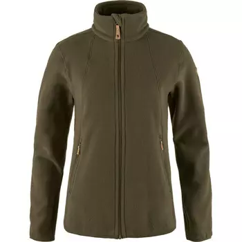 Женская флисовая куртка Stina Fjallraven, оливковый