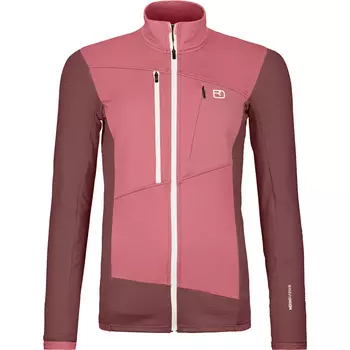 Женская флисовая куртка в сетку Ortovox, розовый