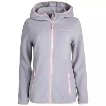 Женская флисовая легкая флисовая куртка Reebok, цвет pure grey