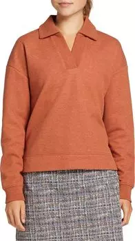 Женская флисовая рубашка-поло для гольфа Walter Hagen Johnny Collar