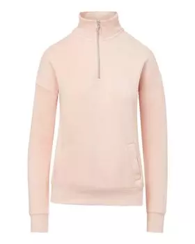 Женская флисовая толстовка Cloud с застежкой-молнией на четверть длины MV Sport, цвет cameo pink