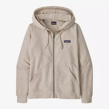 Женская флисовая толстовка с молнией во всю длину Ahnya Patagonia, цвет Dyno White Heather