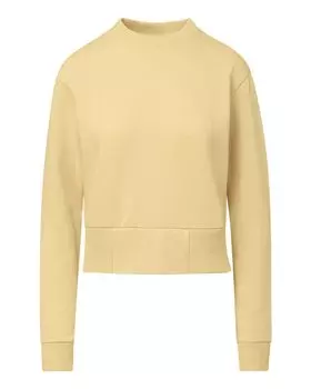 Женская флисовая укороченная толстовка с круглым вырезом Cloud MV Sport, цвет sun ray