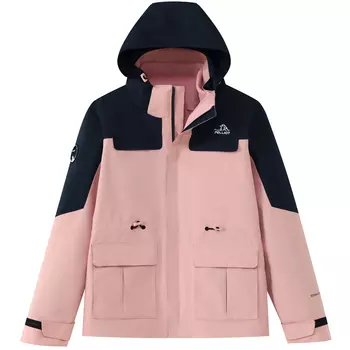 Женская флисовая ветровка 3 в 1 PELLIOT, Smoke Green+Light Green Tea