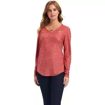 Женская функциональная рубашка LAGUNA bossa nova ARIAT, цвет rot