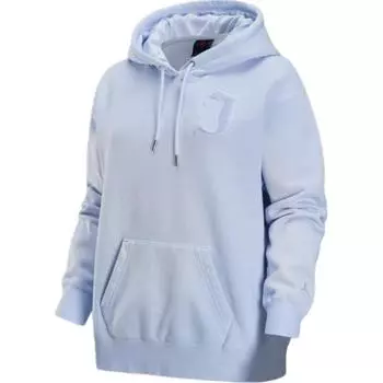 Женская футбольная флисовая толстовка Flight, серая Jordan, Soccer Gray
