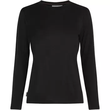 Женская футболка 150 Tech Lite с длинным рукавом Icebreaker, черный