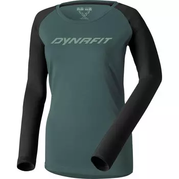 Женская футболка 24/7 с длинным рукавом Dynafit, синий