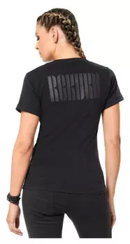 Женская футболка 2501 Rekurv, черный