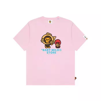 Женская футболка Aape, Розовый ПКЛ