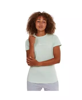 Женская футболка abelia розового цвета с белым логотипом на груди Bench, мульти