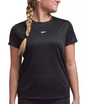 Женская футболка Active Identity Performance с логотипом Tech Reebok, черный