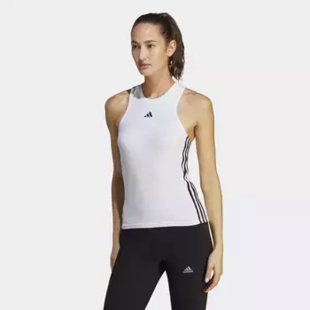 Женская футболка Adidas AEROREADY Train Essentials Regular 3 полоски, черный/белый