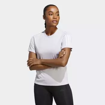 Женская футболка Adidas, цвет plateado