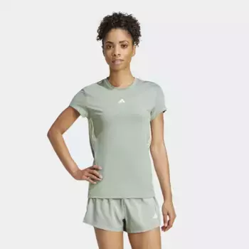 Женская футболка Adidas Hyperglam Training, зеленый