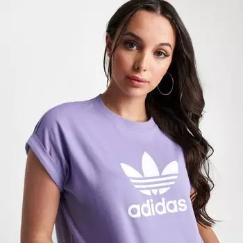 Женская футболка Adidas Originals IC5468, сиреневый