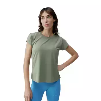 Женская футболка Aina Born Living Yoga, серо-зеленый