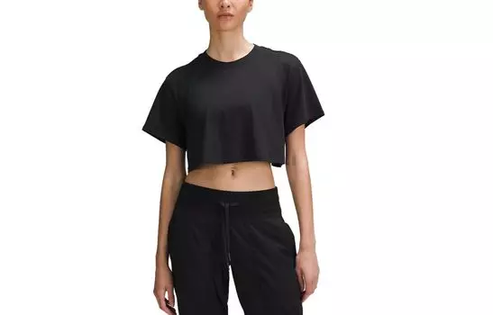 Женская футболка All Yours Regular Lululemon, черный