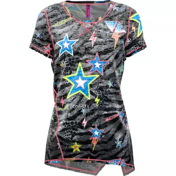 Женская футболка «Алоха» Crazy, черный