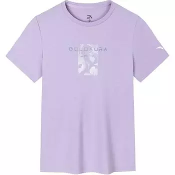Женская футболка Anta Variety Training Collection, светло-пыльно-фиолетовая