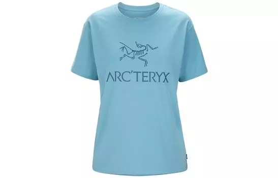 Женская футболка Arcteryx, голубой