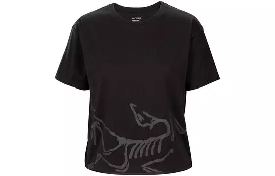 Женская футболка Arcteryx, цвет Black